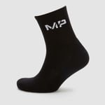 MP Women's Essentials Crew Socks (1 Pack) - Black - UK 7-9