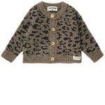 Tocoto Vintage Animal Print Knitted Tröja Brown | Brun | 6 months