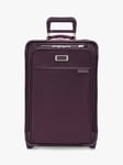 Briggs & Riley Essential 2-Wheel 56cm Carry On Suitcase, Plum