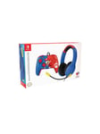 PDP Power Pose Mario Wired Headset & Controller Bundle - Controller - Nintendo Switch