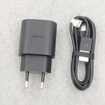 Adaptateur Mural De Charge Rapide Eu,Câble Micro/Type C,Pour Va18 W,Pour Va8.3 8 Pro G50 G20 G10 C20 Plus X7 X10 X20 - Type Black-Eu Add Micro Cable