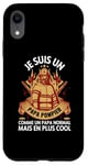 Coque pour iPhone XR Je Suis Un Papa Pompier Drôle Cadeau Homme pompier