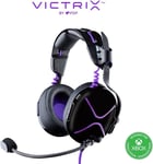 Casque Victrix Pro AF Passive Gaming PDP Noir et Violet pour Xbox One/Series XS