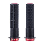 DMR DeathGrip 2 Race Flanged Lock-On Grips - Black / Thick