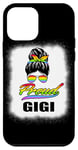 Coque pour iPhone 12 mini Fier Gigi Grandma Messy Bun LGBT Arc-en-ciel LGBTQ Pride