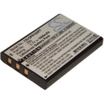 vhbw 1x Batterie compatible avec Optoma BB-LIO37B, PK101 Pico Pocket Projector, PK102 Pico Pocket Projector vidéoprojecteur (1000mAh, 3,6V, Li-ion)