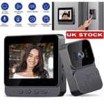 Wireless WiFi Video Doorbell Smart Phone Camera Door Bell Ring Intercom Security