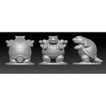 MakeIT Size: Xl, High Poly "blastoise" Pokémon Collection, Collect All Vit Xl