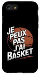 Coque pour iPhone SE (2020) / 7 / 8 Je Peux Pas J’ai Basket Homme Humour Basketball Vintage