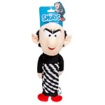 DuvoPlus Hundleksak Smurf Plysch/Rep Gargamel 33x13x7cm Svart/Vit