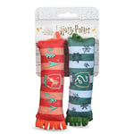 Harry Potter Jouet couineur en Peluche Gryffondor et Serpentard | Jouets pour Chiens en Peluche avec couineur, 20,3 cm – Lot de 2