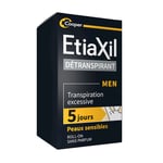 Etiaxil - Déodorant Détranspirant - Traitement Transpiration Excessive - Aisselles - Homme - Peaux Sensibles