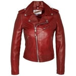 Blouson Schott  BLOUSON PERFECTO  Rouge LCW 1601D