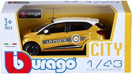 BBURAGO - 1/43 Collection City - Assortiment 6 véhicules - Nouveaute 2022 - Voiture Miniature pour Enfant - Reproduction à echelle