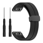 Garmin Fenix 7X 26mm klockband med verktyg - Svart