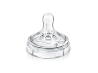 Avent Natural Nipple Fast Flow Scf65427 6M+ Nappar 2 St