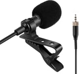 Microphone Lavalier Microphone à Revers Compatible avec Sennheiser Émetteur sans Fil G1 G2 G3- Unidirectionnel Condenseur Microphone