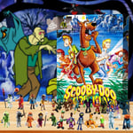 Scooby-Doo Julkalender 2023 med 24 figurer för nedräkning