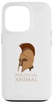 Coque pour iPhone 13 Pro Philosophie grecque antique - Animal politique - Aristote