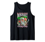 Merry Christmas Everyone Bootleg Christmas Tank Top