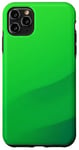 Coque pour iPhone 11 Pro Max Style esthétique abstrait vert et minimaliste