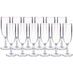 Nordiska Plast Champagneglas Classic 17cl 12-pack