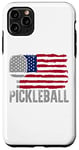 iPhone 11 Pro Max Pickleball American Flag July 4 Independence Day Case