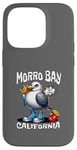 Coque pour iPhone 14 Pro Morro Bay California Seagull French Fries Souvenir drôle