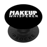 Makeup Whisperer, maquilleur amusant rétro et vintage PopSockets PopGrip Adhésif