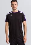 Erima T-Shirt Liga 2.0 T-Shirt Liga 2.0 Noir/Dark Violet/Blanc FR: 3XL (Taille Fabricant: XXXL)