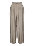 VERO MODA Vmqueeny Pantalon Long WVN GA, Jupe Moon, M Femme