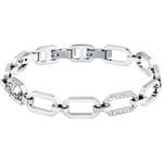 Bijoux Karl Lagerfeld  Bracelet en acier et cristal