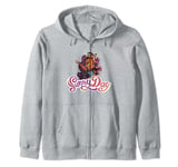 Nickelodeon Sunny Day Rox Portrait Logo Zip Hoodie