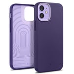 Caseology Nano Pop Case Compatible with iPhone 12 mini - Grape Purple