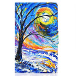 JIan Ying Case for iPad Air (2020) 10.9" / iPad Air (4th generation) Fashion Lightweight Protective Cover Watercolour