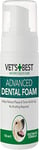 Vets Best Enzymatic dog Dental Foam, Teeth Cleaning and Fresh Breath Dental Care, 150 ml