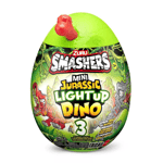 Zuru Smashers Mini Jurassic Light Up Dino Toy With Over 6 Surprises Inside