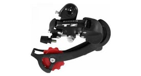 Derailleur vtt arriere p2r 8 7v  noir tz grande chape a visser  compatible shimano jusqu a 30dts  sur carte