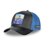 Casquette Homme & Femme DC Comics, Casquette Trucker Batman, Ajustable, Noir, Bleu, Taille TU