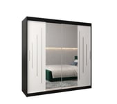 Armoire York 1 a portes coulissantes H. 200 x L. 200 x P. 62 2 portes