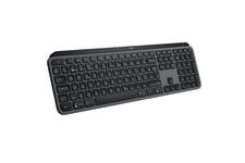 Logitech MX Keys S - tangentbord - QWERTY - nordiskt (danska/finska/norska/svenska) - grafit Inmatningsenhet