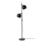 Frandsen - Ball Double Golvlampa Matt Black 149cm från Sleepo