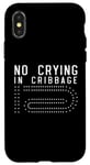 Coque pour iPhone X/XS Cribbage Lover Cribbage Jeu de société Champion Cribbage