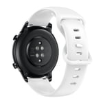 Strap for Honor Magic Watch 2, 42mm Flexible Silicone White