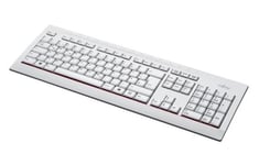 Fujitsu KB521 - tastatur - Kinesisk - marmorgrå