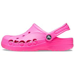 Crocs Baya Unisex Adult Clogs, Electric Pink, 12/13 UK