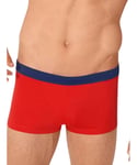 Sloggi Mens Shore Hipster Board Shorts Bright Red Polyamide - Size Medium