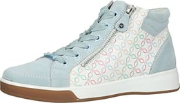 ara Femme Rome Basket, Aqua Pastel Multi 12 44499 03, 36.5 EU