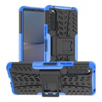 Sony Xperia 10 V      Heavy Duty Case    Blue