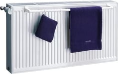 XIMAX Porte-serviettes pour radiateur compact, blanc, 525 mm, 1 pièce